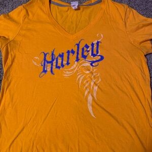 Women’s Harley Davidson T-shirt. Came from Bald Eagle HD in Marquette MI (UP)